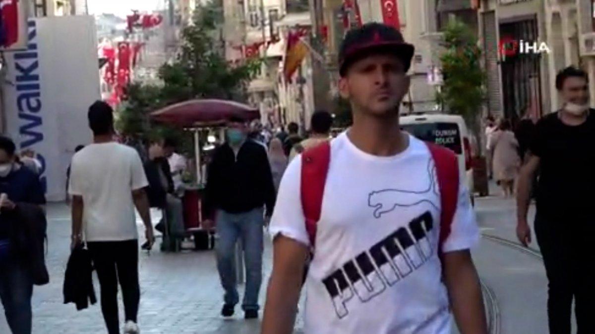 Taksim, pandemi öncesi günlere geri döndü