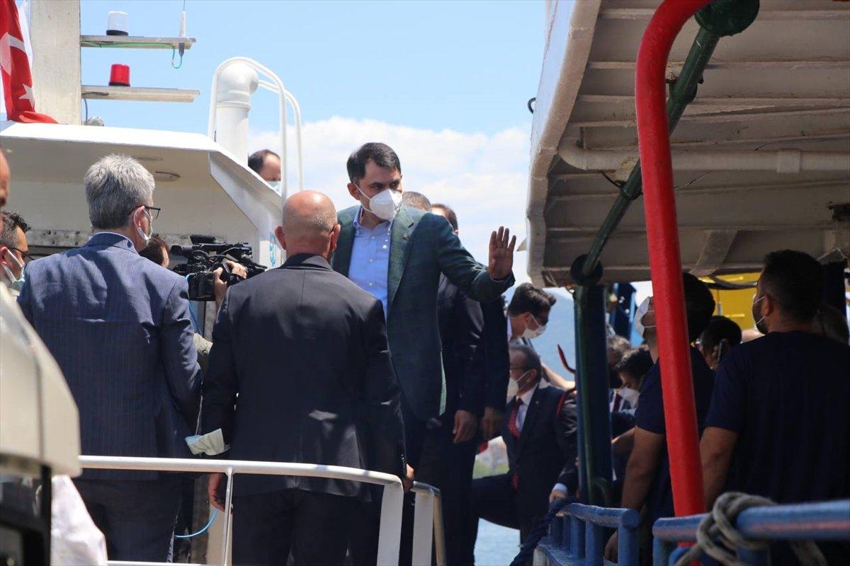 Murat Kurum: Marmara ve Boğaz'da gereken adımları atacağız