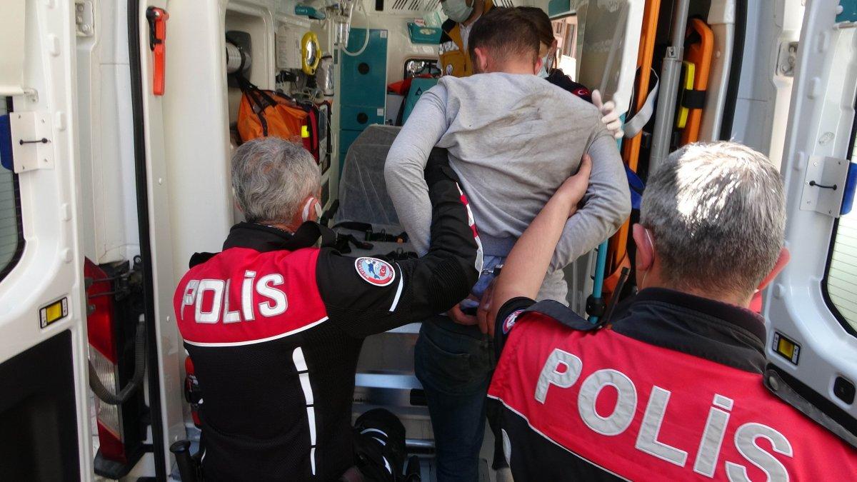 Samsun'da kovalamaca sonunda yakalanan şahıstan pes dedirten savunma