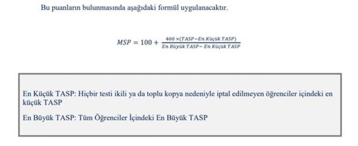 LGS puanı nasıl hesaplanır? LGS puan hesaplama 2021