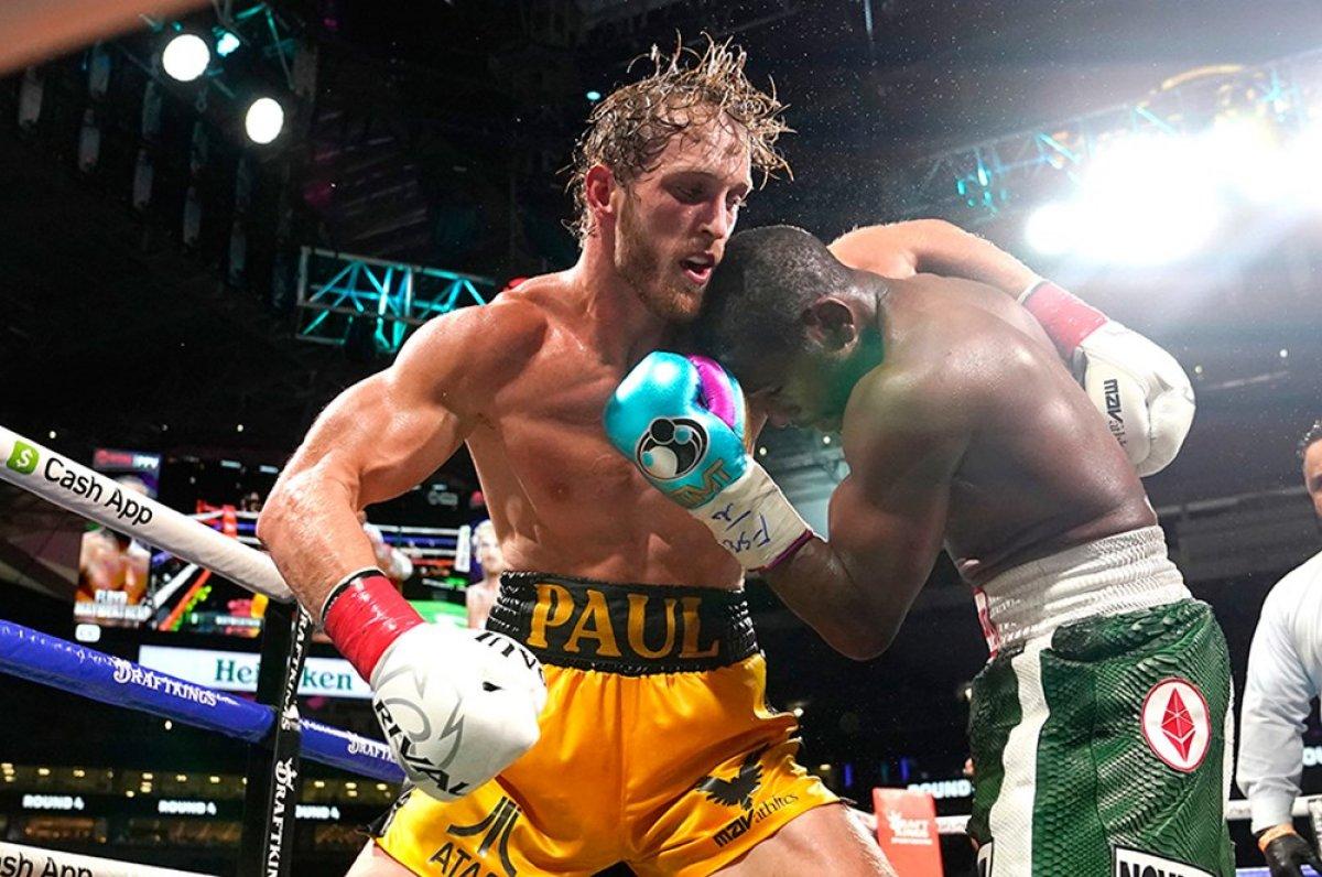 Floyd Mayweather, YouTuber Logan Paul'a diş geçiremedi