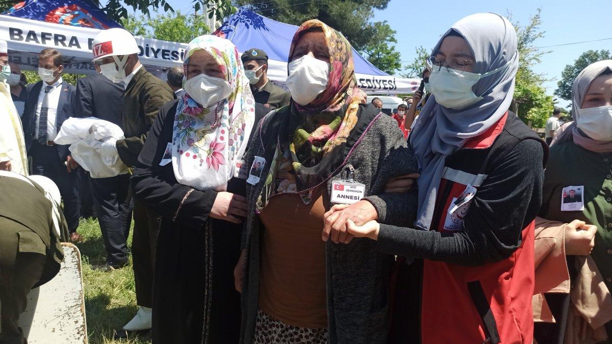 Şehit Samet Şeker’e veda