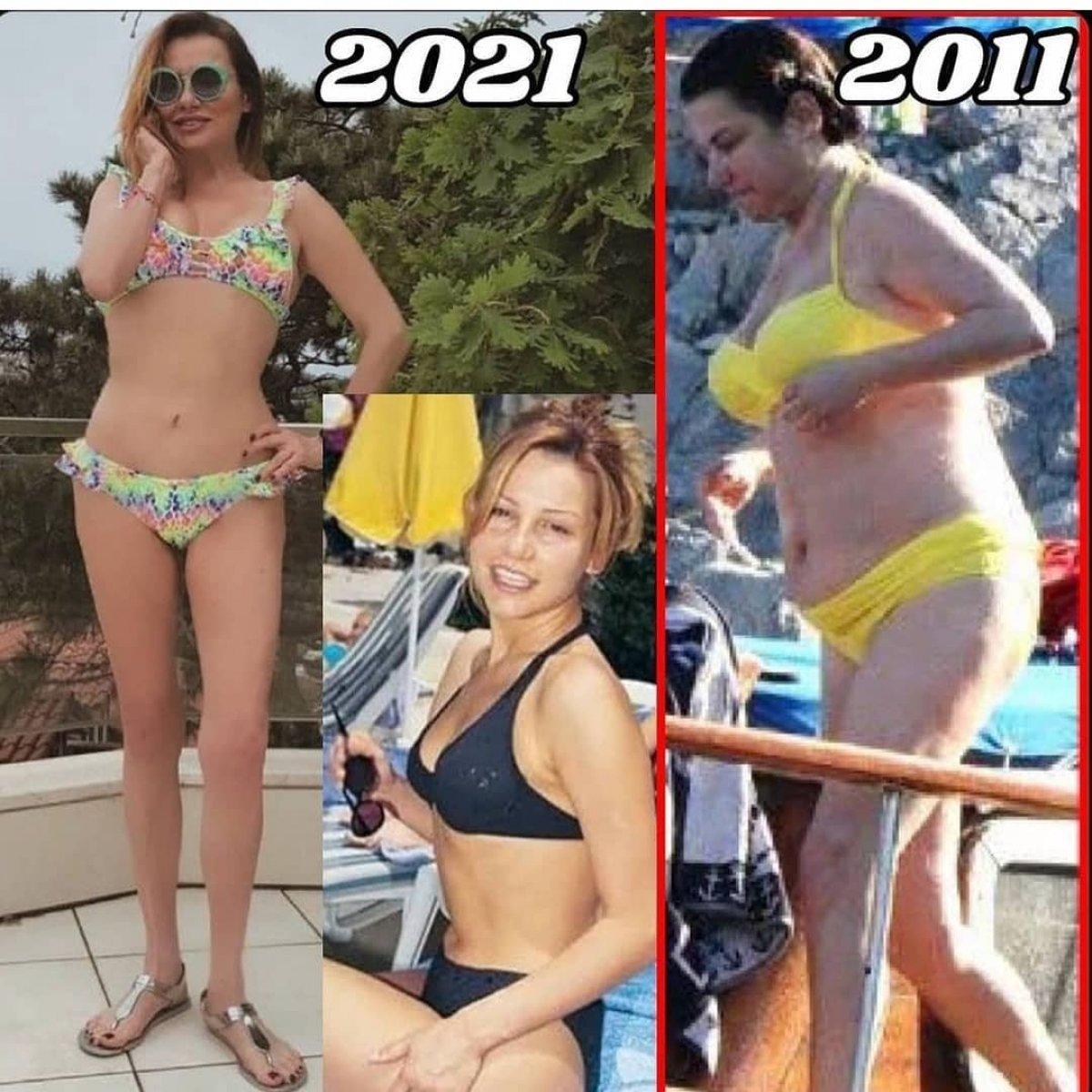 Deniz Seki, bikinili poz verdi