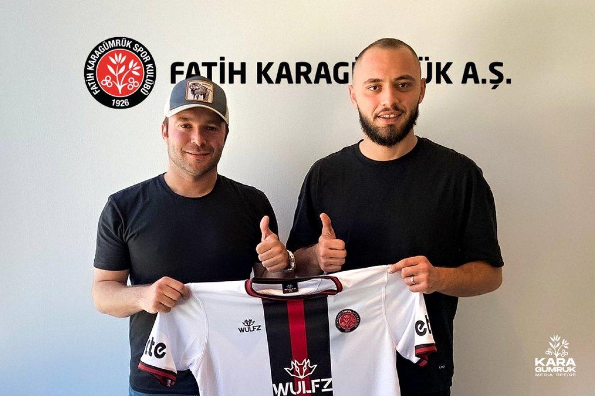 Fatih Karagümrük, Burak Bekaroğlu'nu kadrosuna kattı