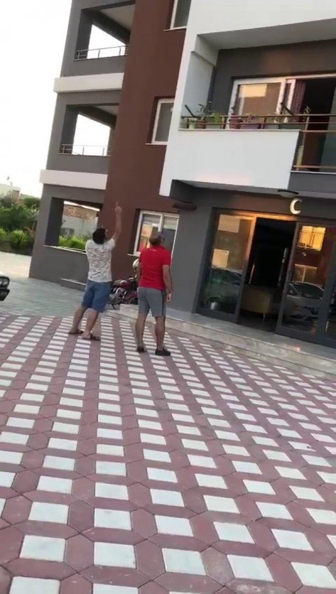 Adana'da aynı anda yaşanan 3 olayı birden görüntüledi