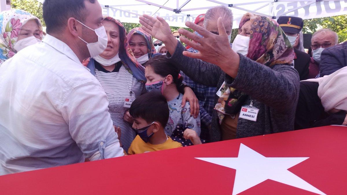 Şehit Samet Şeker’e veda