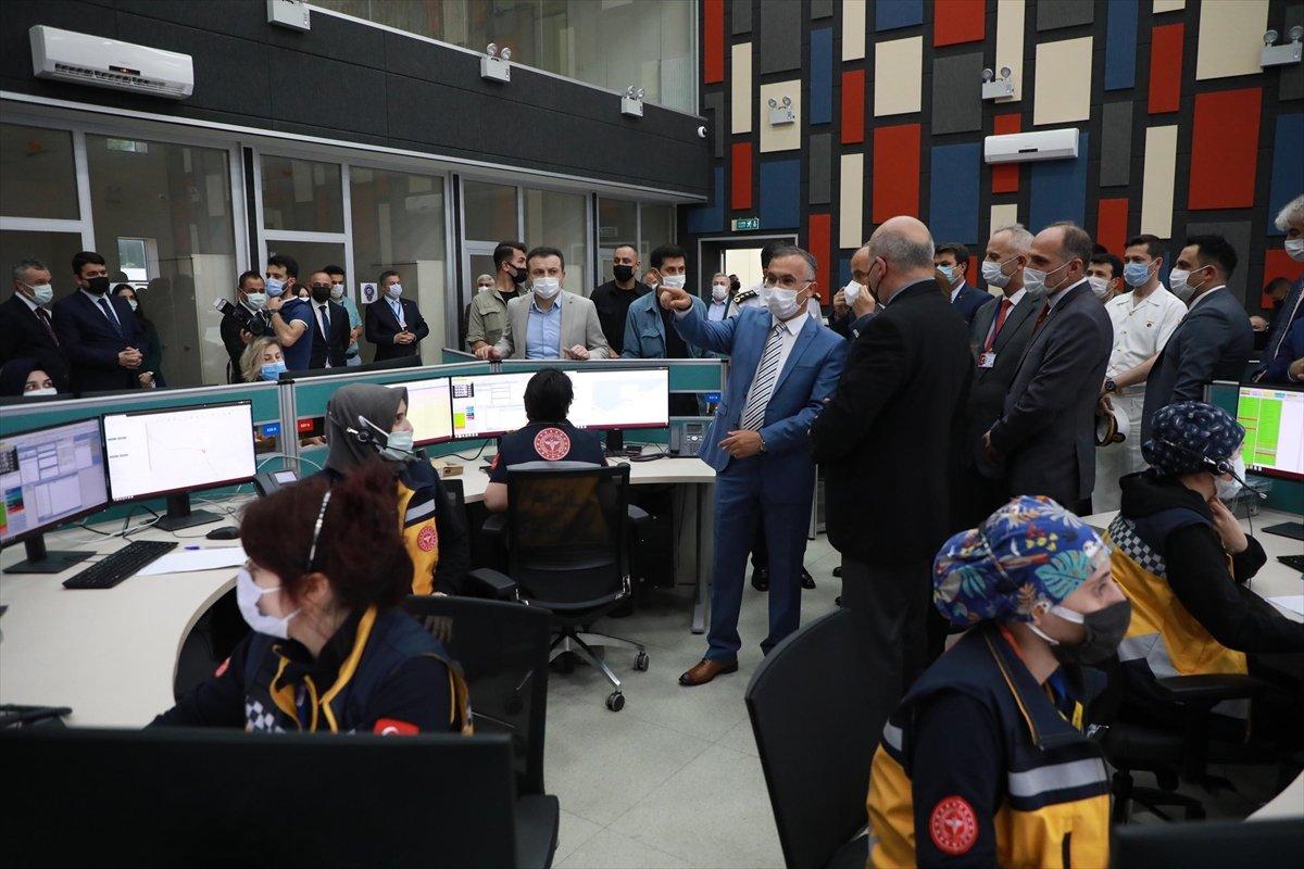 Rize'de 112 Acil Çağrı Merkezi, hizmete başladı