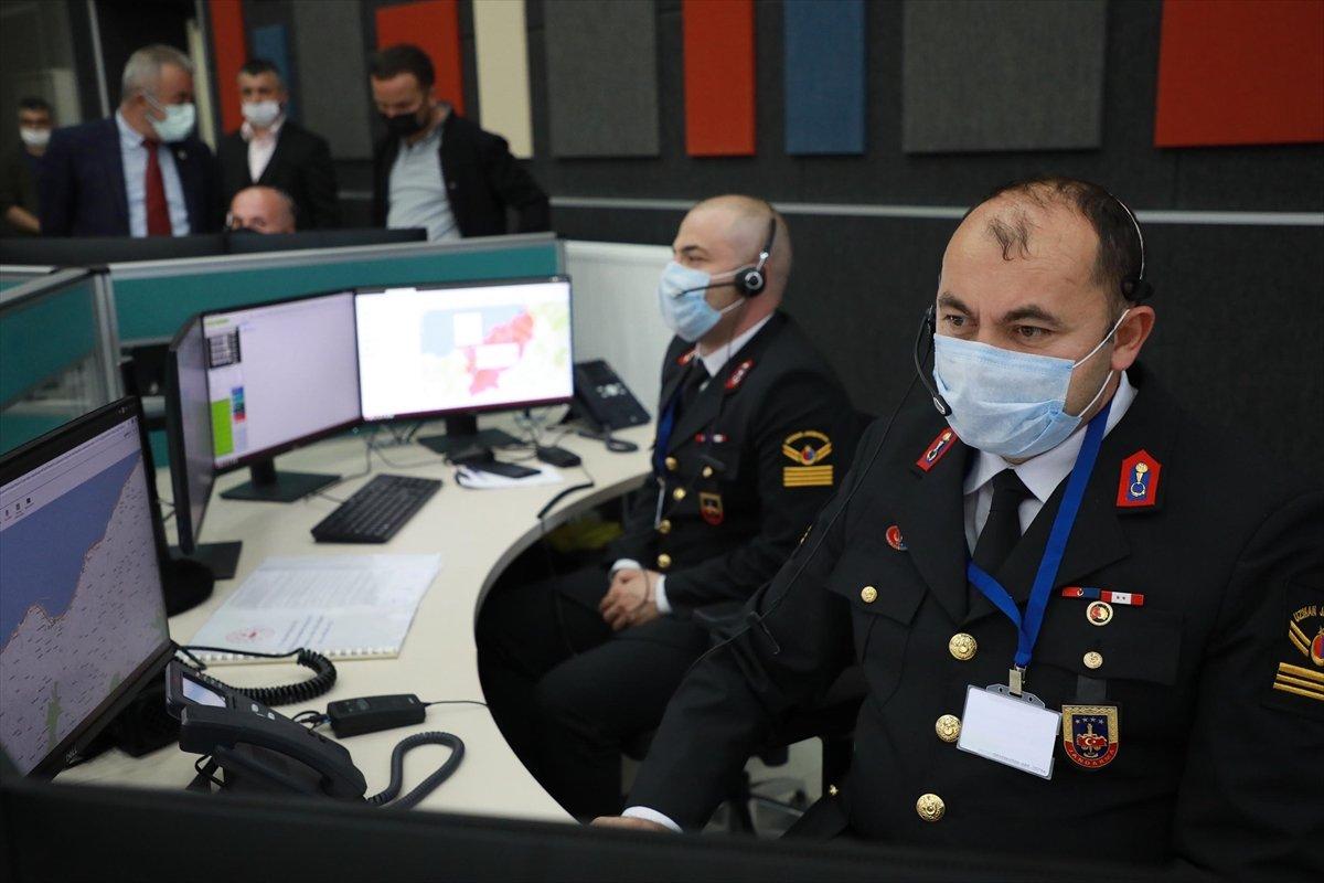 Rize'de 112 Acil Çağrı Merkezi, hizmete başladı