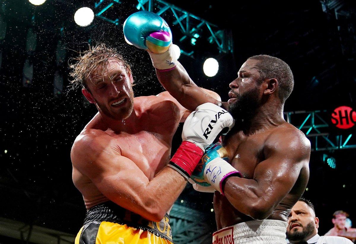 Floyd Mayweather, YouTuber Logan Paul'a diş geçiremedi