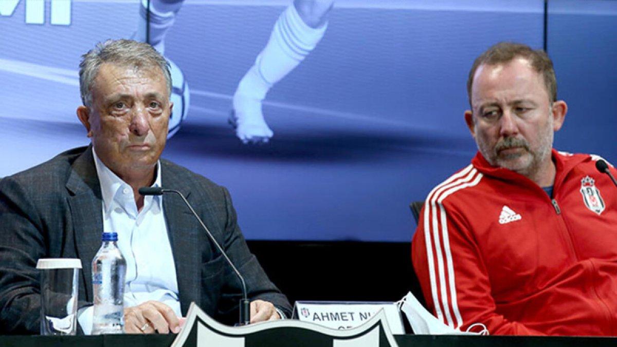 Sergen Yalçın'dan Beşiktaş yönetimine 'bir yıllık' talep