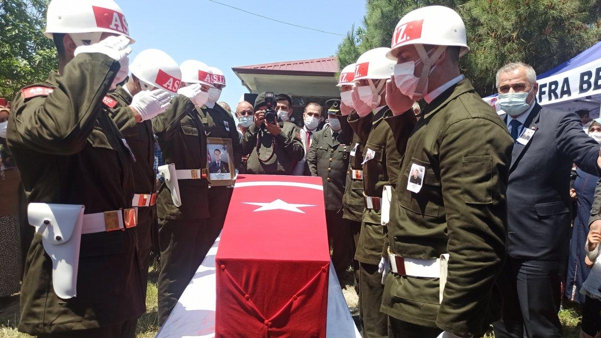 Şehit Samet Şeker’e veda