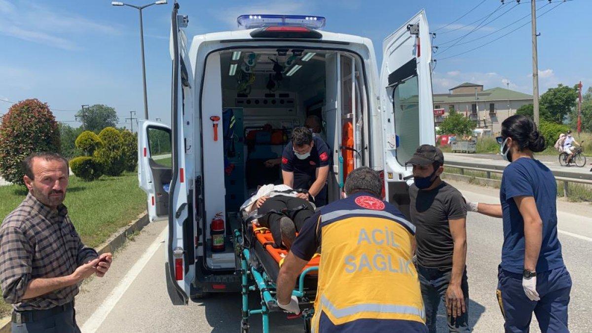 Düzce'de zincirleme kaza: 5 yaralı