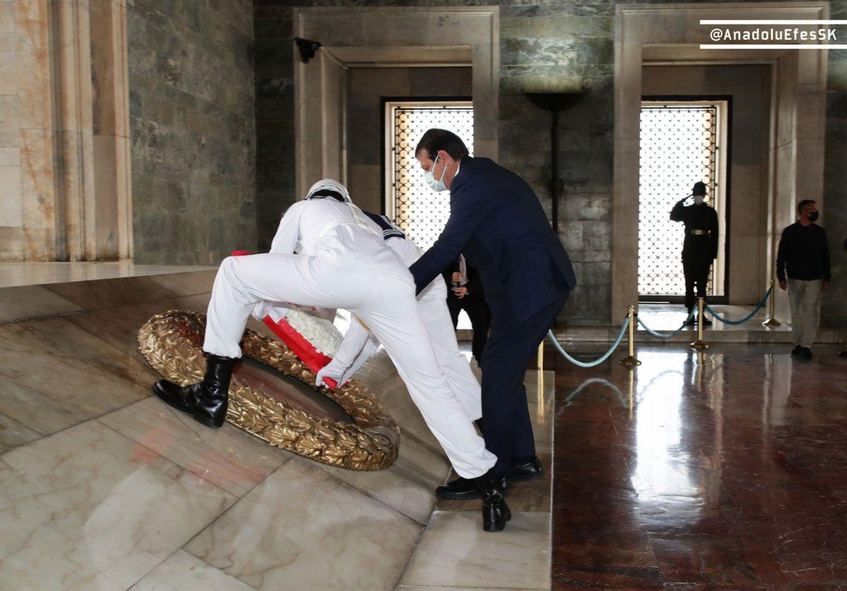 Anadolu Efes, Anıtkabir'i ziyaret etti