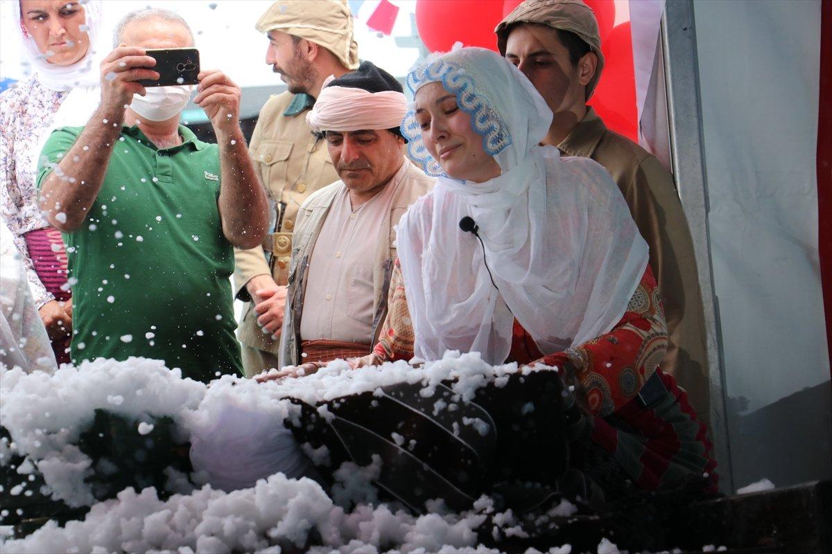 Muharrem Kasapoğlu, Atatürk ve İstiklal Yolu yürüyüşüne katıldı