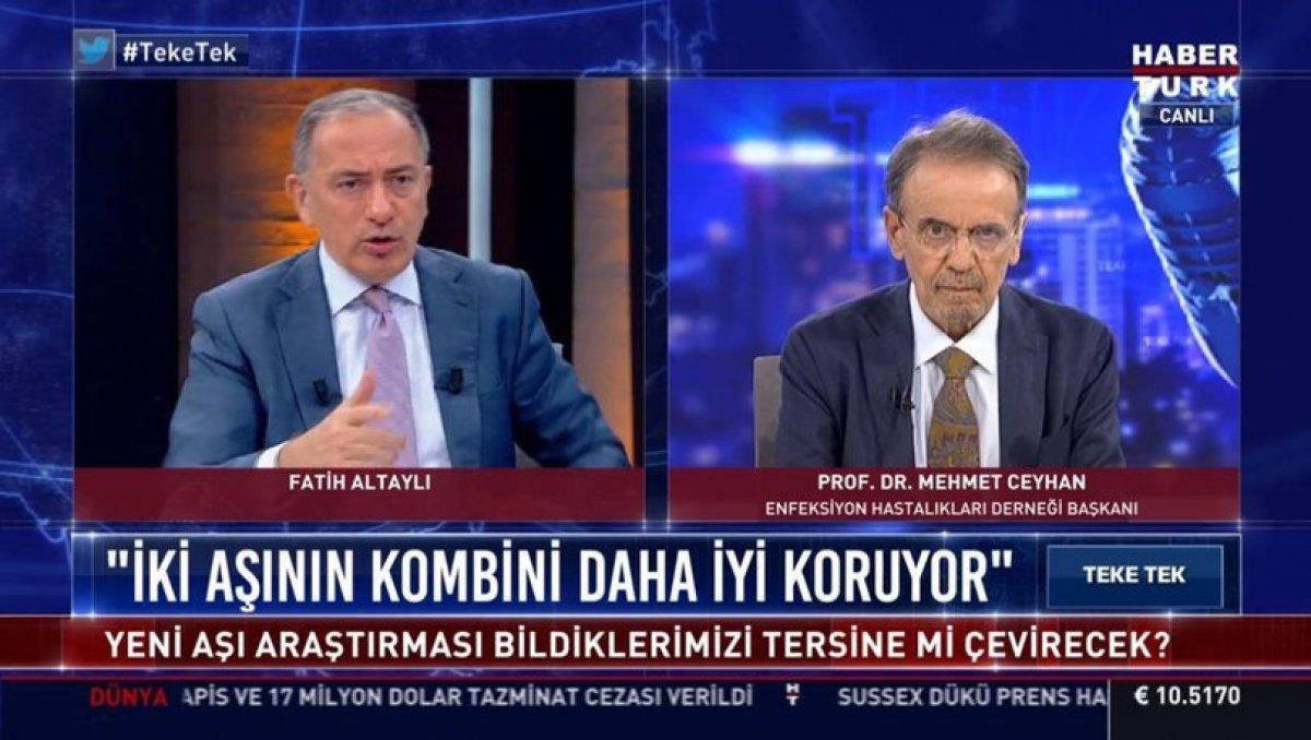 Mehmet Ceyhan: İlk iki aşıyı Snovac olanlar 3. aşıyı BioNtech yaptırabilir