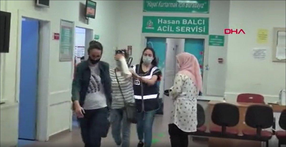 Kahramanmaraş’ta eski sevgilisinin yüzüne kezzap döken kadın tahliye oldu