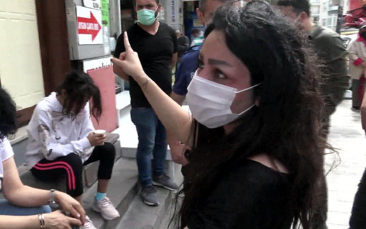 Avcılar'da birlikte yaşadığı kadını dövdü