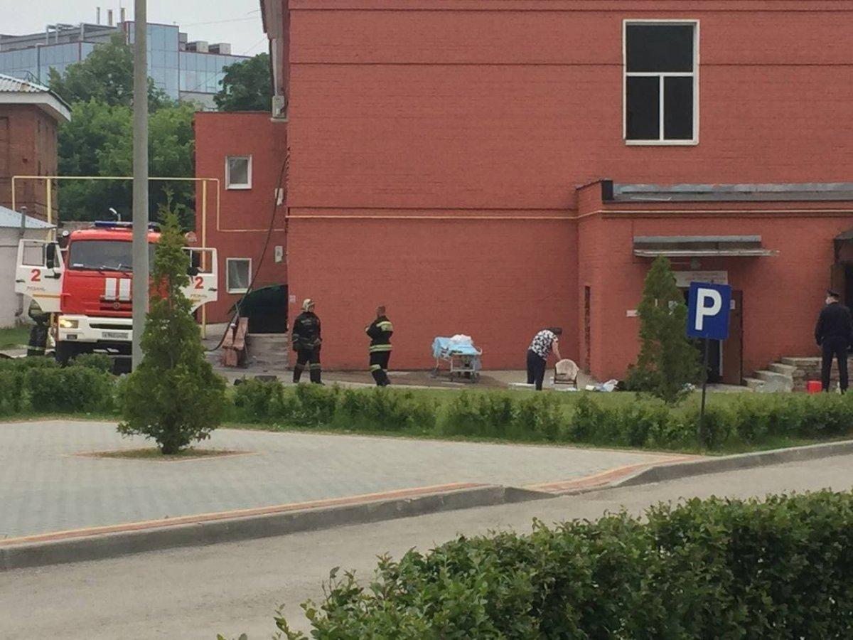 Rusya’da pandemi hastanesinde yangın çıktı