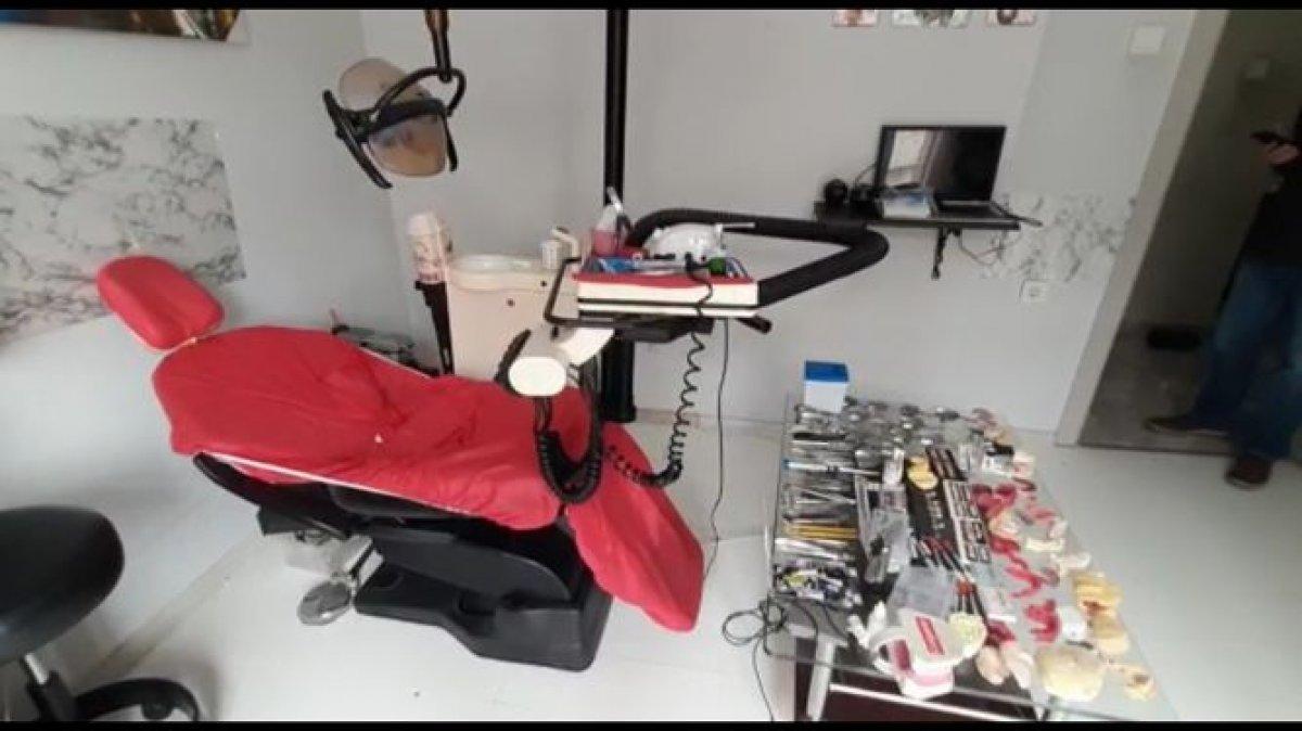 Kocaeli’de sahte dişçi yakalandı