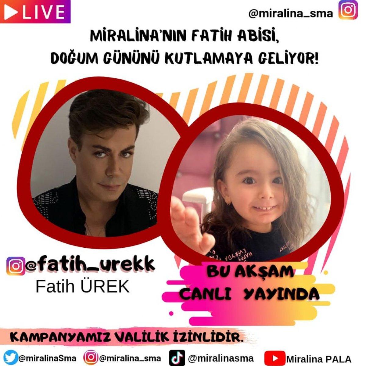 Ünlü isimler, SMA hastası Mira için canlı yayına katılacak