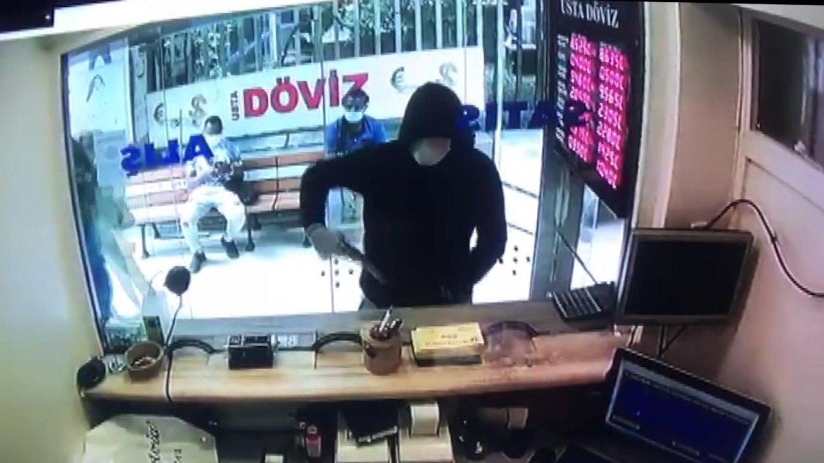 Şişli'de döviz bürosuna soygun girişimi