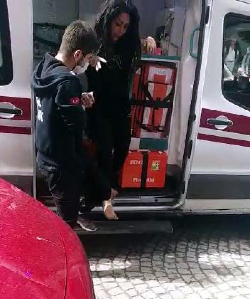 Avcılar'da birlikte yaşadığı kadını dövdü