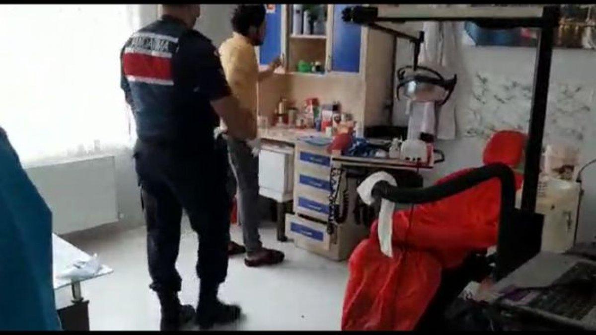 Kocaeli’de sahte dişçi yakalandı