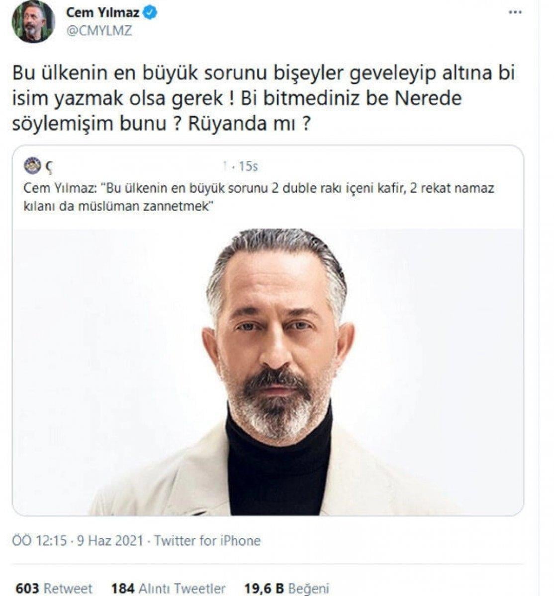 Cem Yılmaz isyan etti