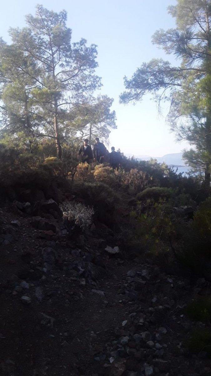 Muğla’da Yunanistan’a kaçmaya çalışan 112 kaçak göçmen yakalandı
