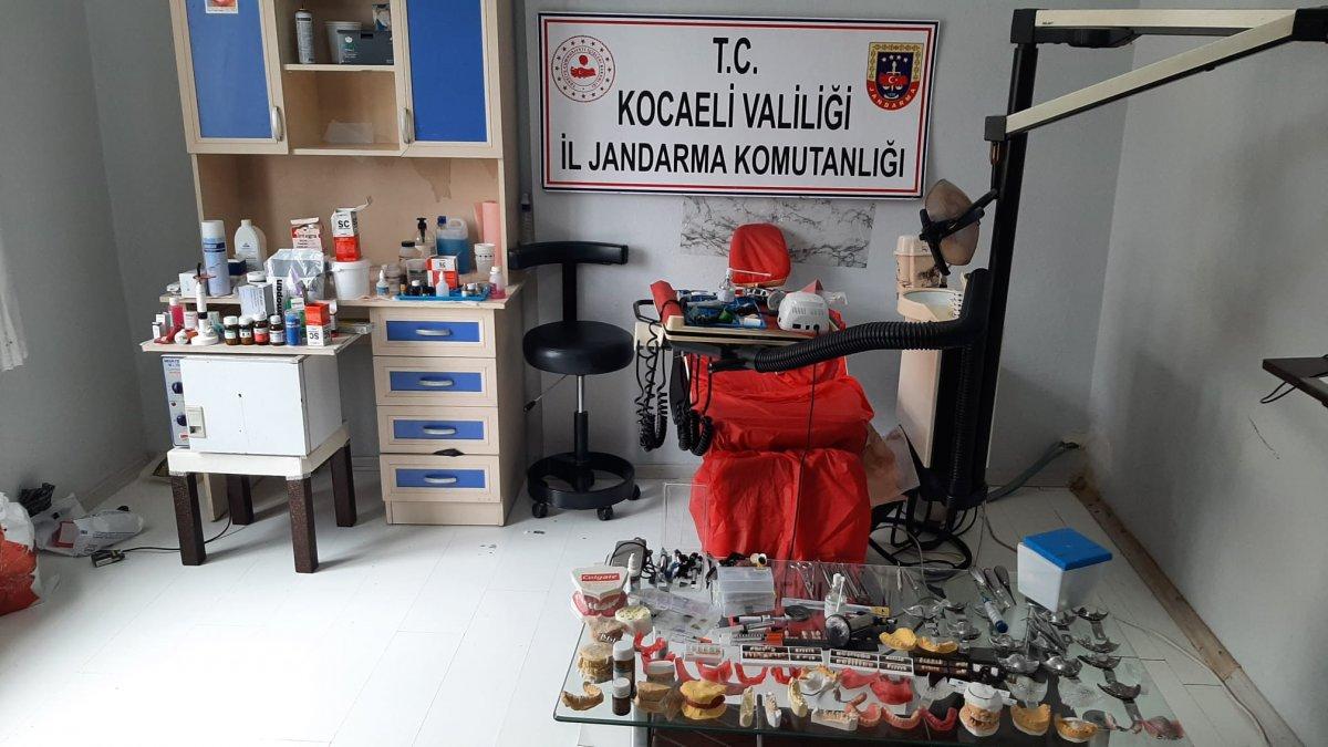 Kocaeli’de sahte dişçi yakalandı