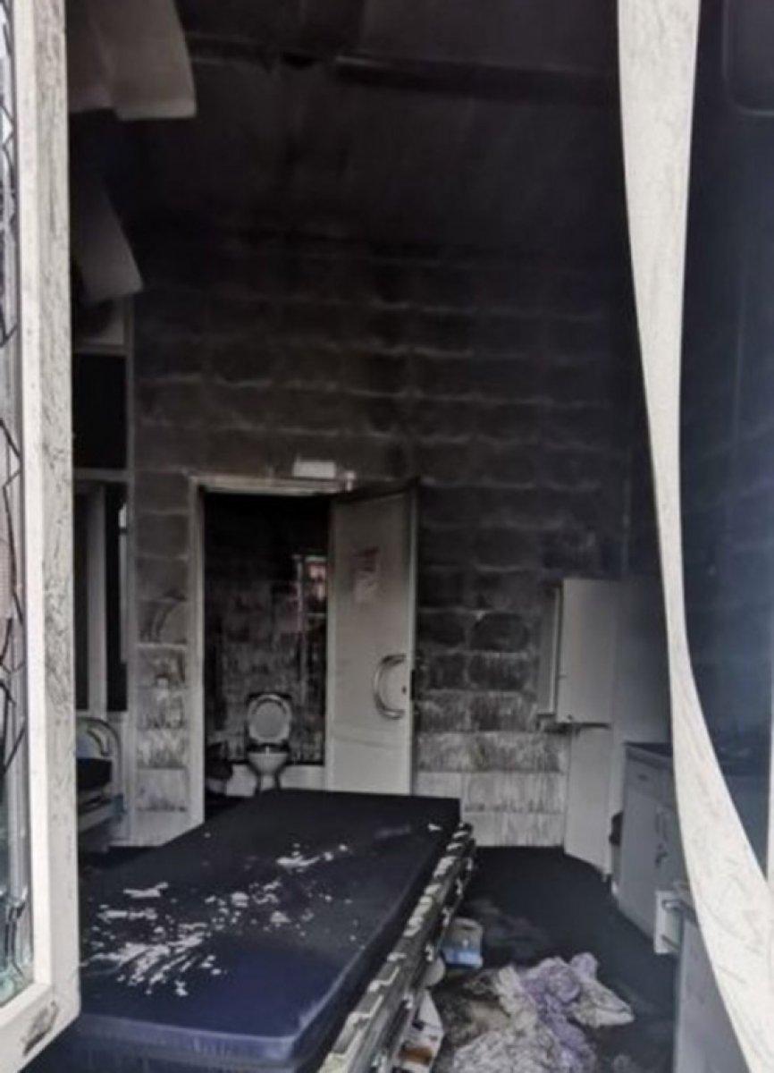 Rusya’da pandemi hastanesinde yangın çıktı