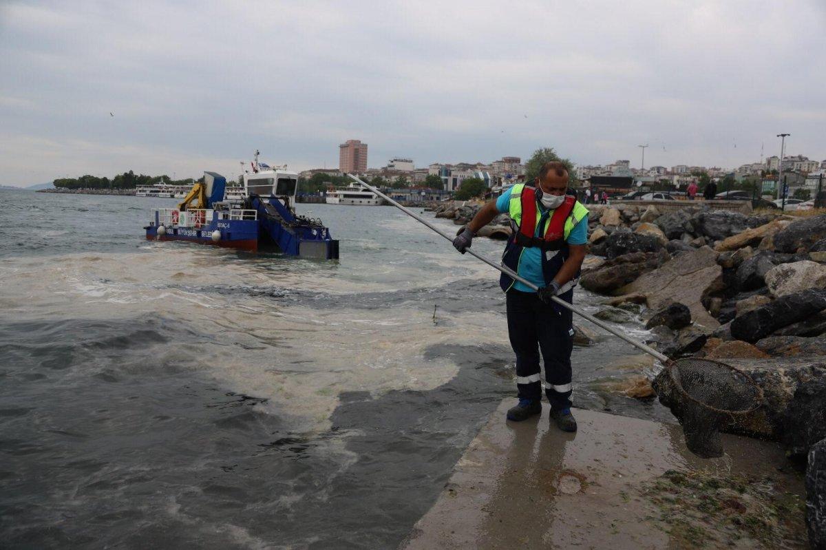 Marmara'dan iki günde 392 metreküp müsilaj toplandı