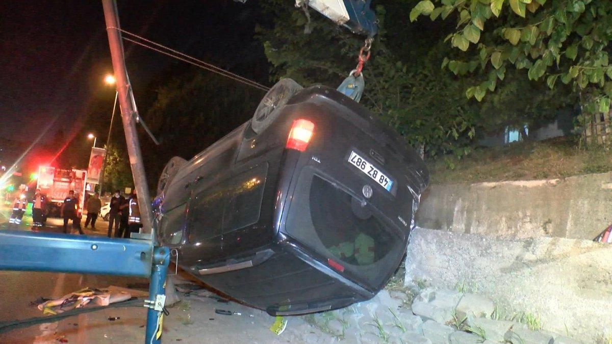 Eyüpsultan'da ilginç kaza