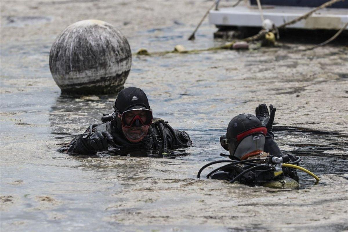 Marmara'dan iki günde 392 metreküp müsilaj toplandı