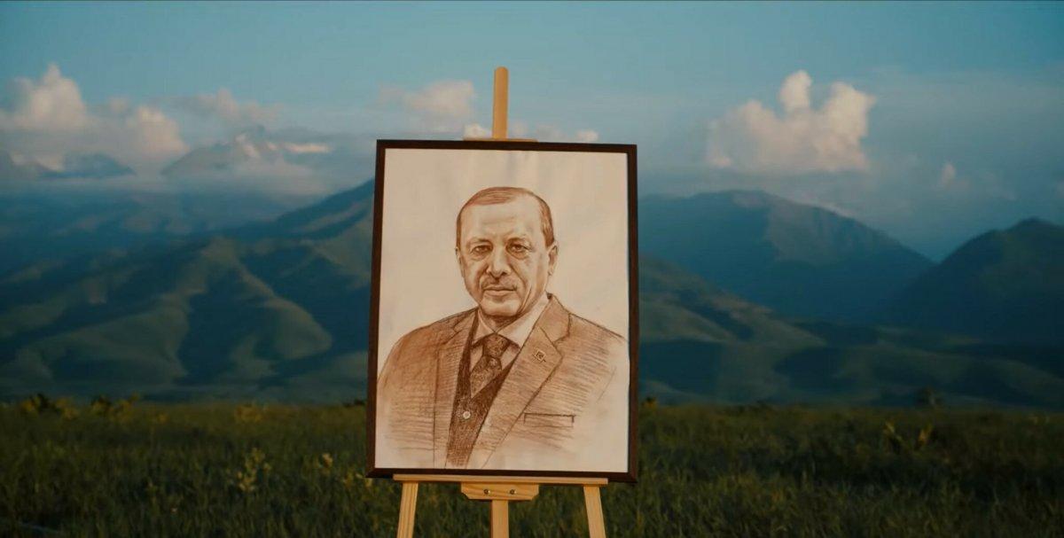 Kırgız sanatçı Turdakun Niyazaliyev'den 