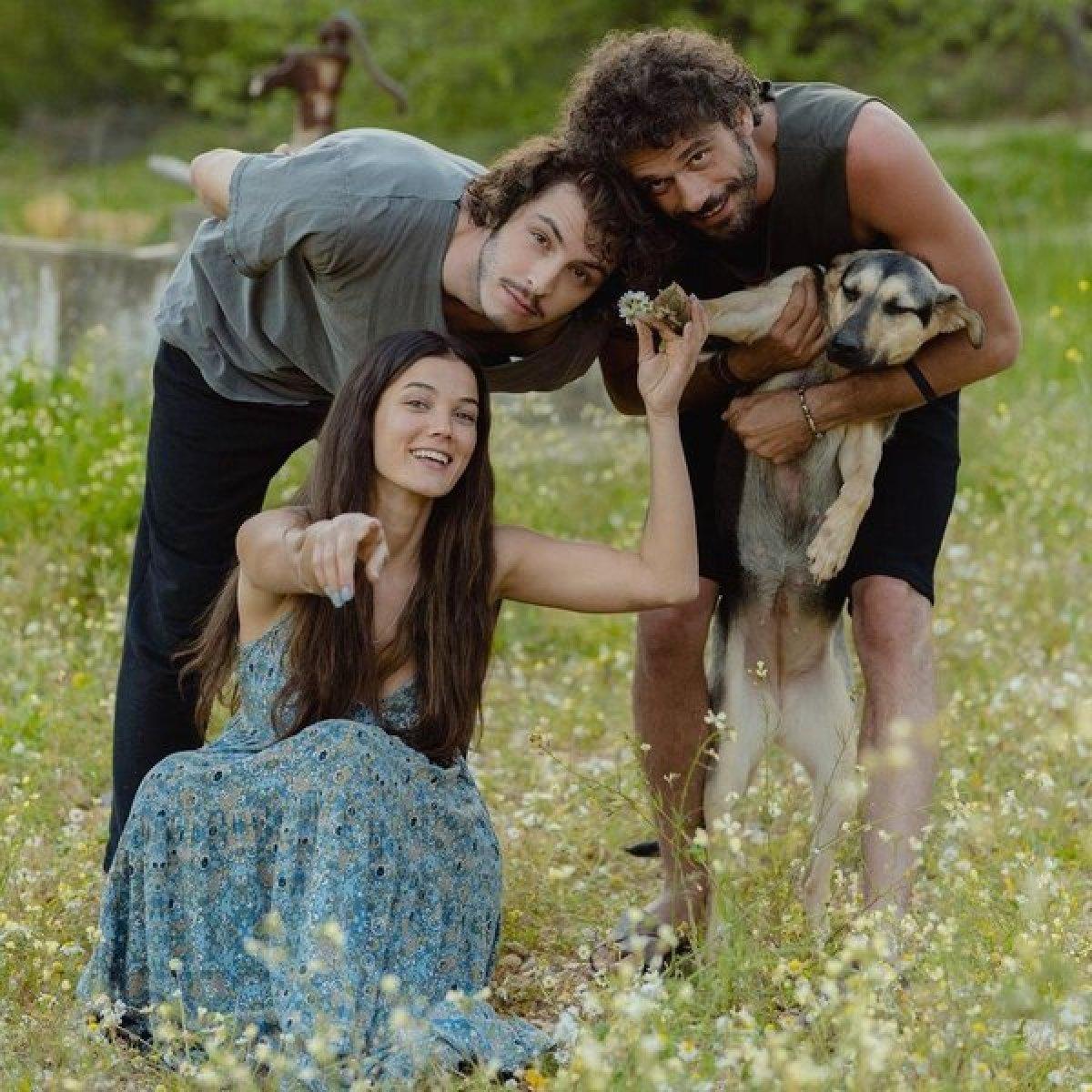 Pınar Deniz ile Yiğit Kirazcı tatilde