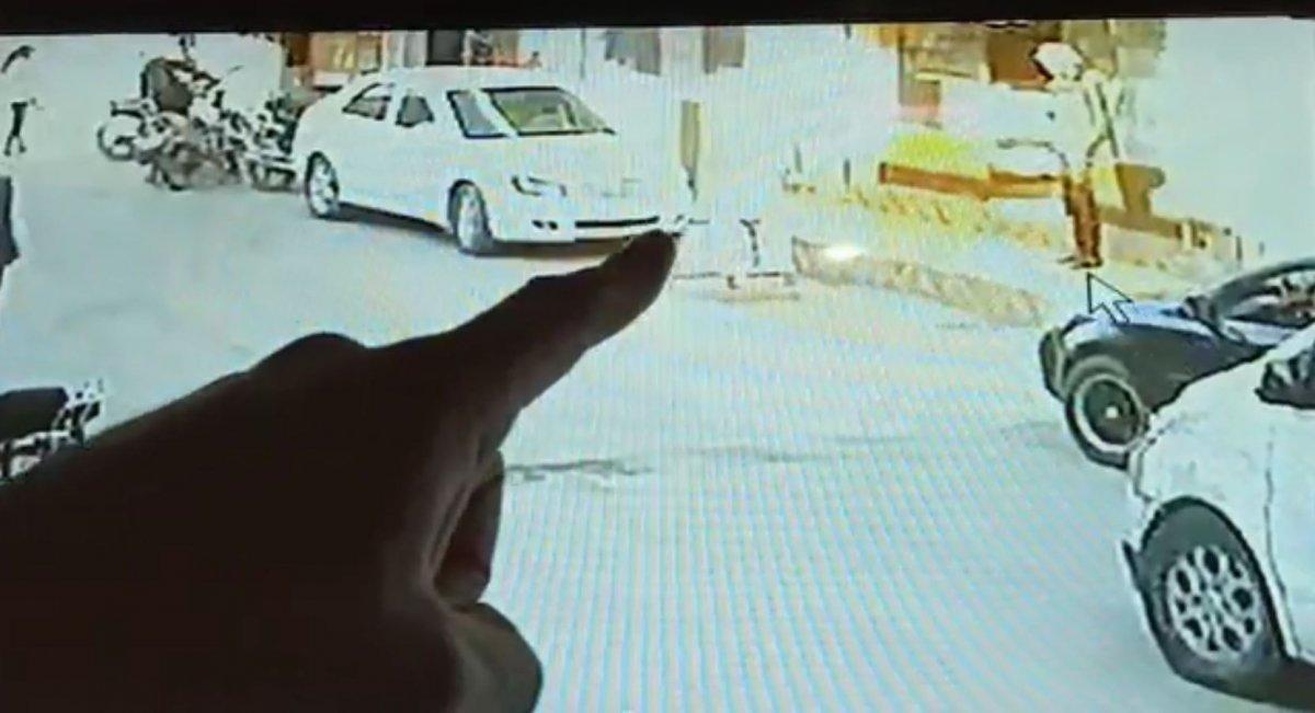 Çobanbey'deki terör saldırısının görüntüsü