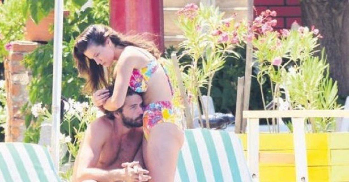 Pınar Deniz ile Yiğit Kirazcı tatilde