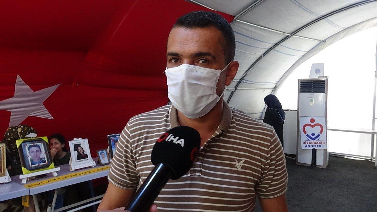 Diyarbakır’da evladını bekleyen babadan Pervin Buldan’a tepki