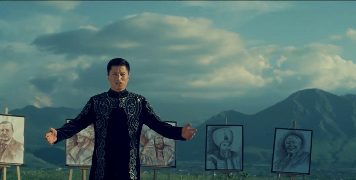 Kırgız sanatçı Turdakun Niyazaliyev'den 