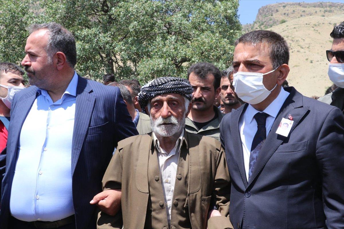 Siirt şehidi Mehmet Babat'a veda