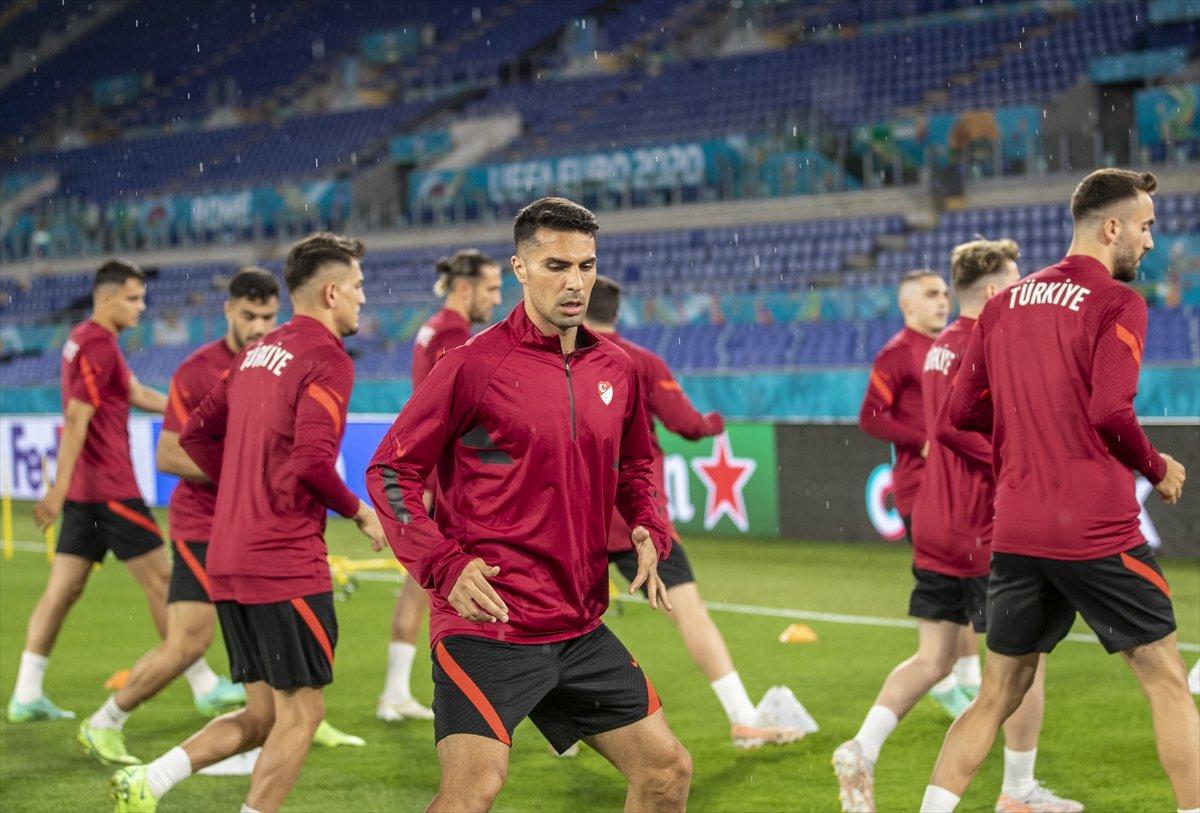 Milliler, İtalya maçı hazırlıklarını tamamladı