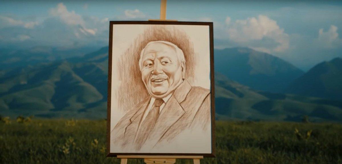 Kırgız sanatçı Turdakun Niyazaliyev'den 