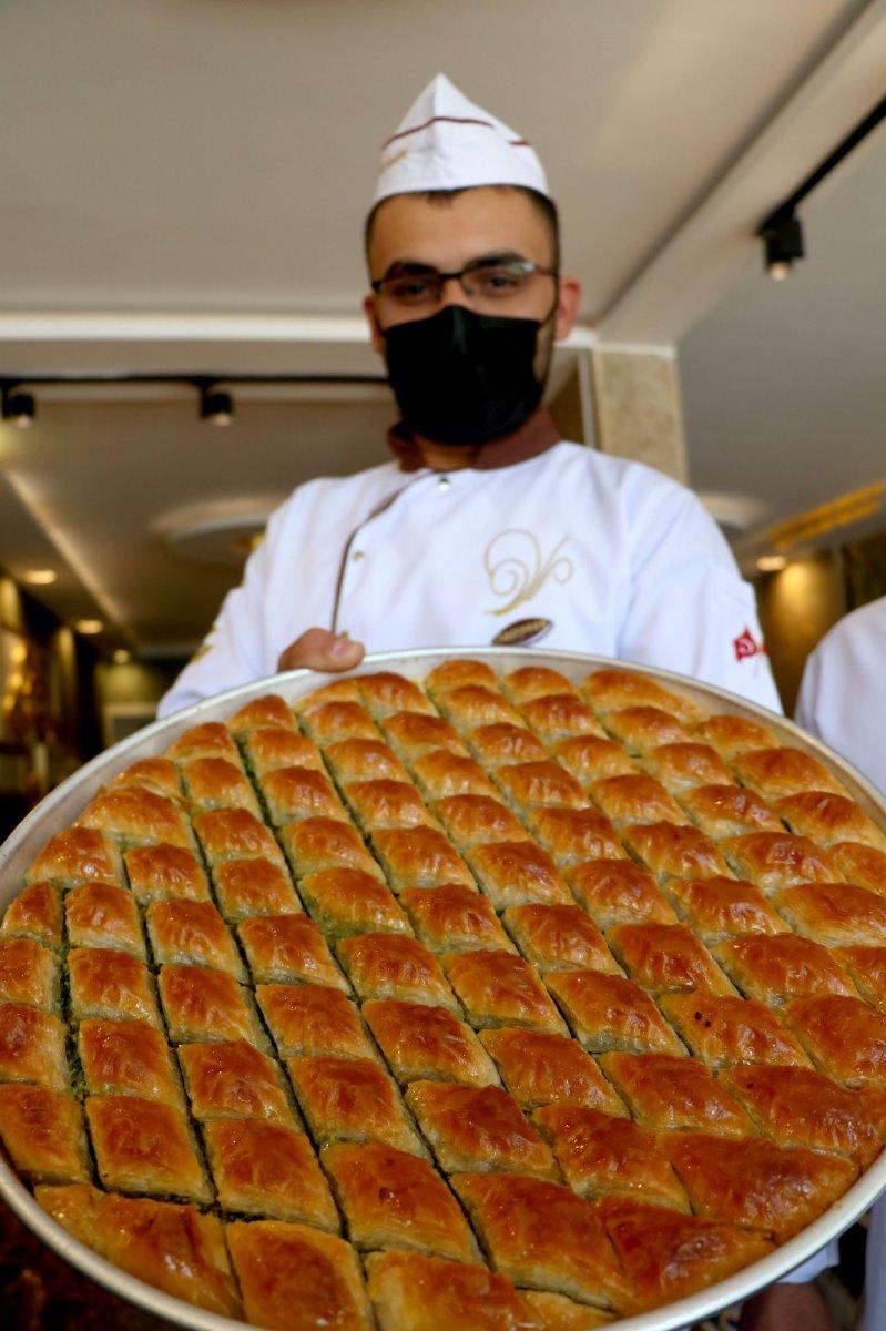 Gaziantep'te  baklavaya zam yok