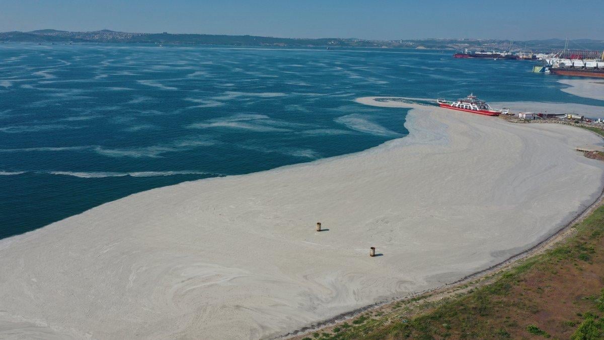 Yalova’da müsilaj temizliği 353 metreküpe ulaştı