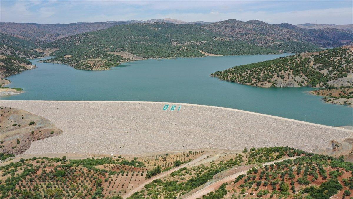 Kilis'teki Yukarı Afrin Barajı, bugün açıldı