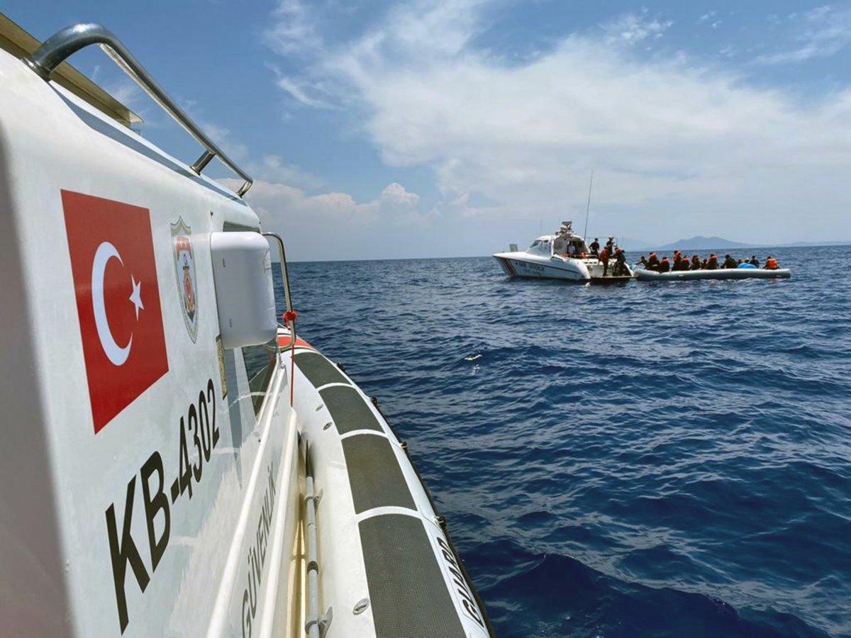 Muğla’da 107 düzensiz göçmen ve 4 göçmen kaçakçısı yakalandı
