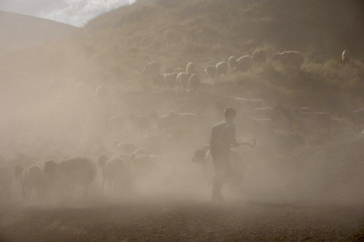 Nemrut Dağı eteklerine tozlu yolculuk