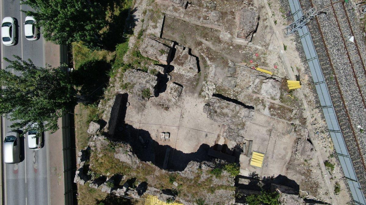 Fatih'te, Bukoleon Sarayı'nda restorasyon çalışmaları başlatıldı