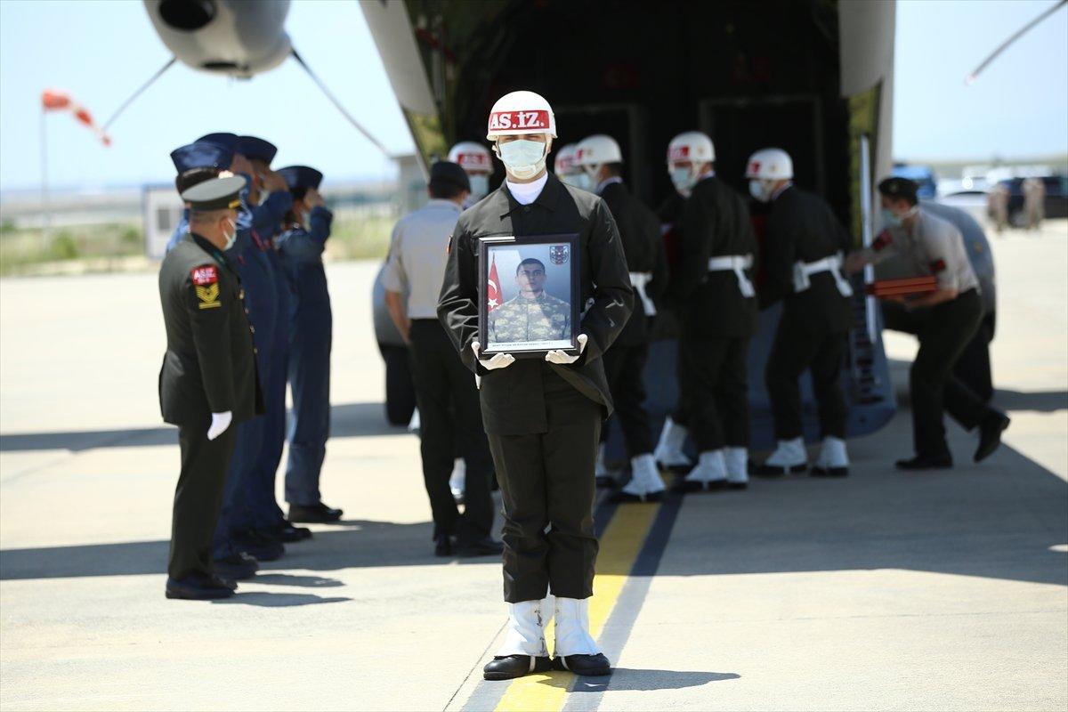 Mardin şehidine veda